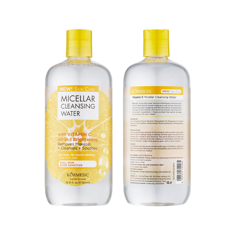 KORMESIC Vitamin C Micellar Cleansing Water All-in-lMicellar Cleansing Water