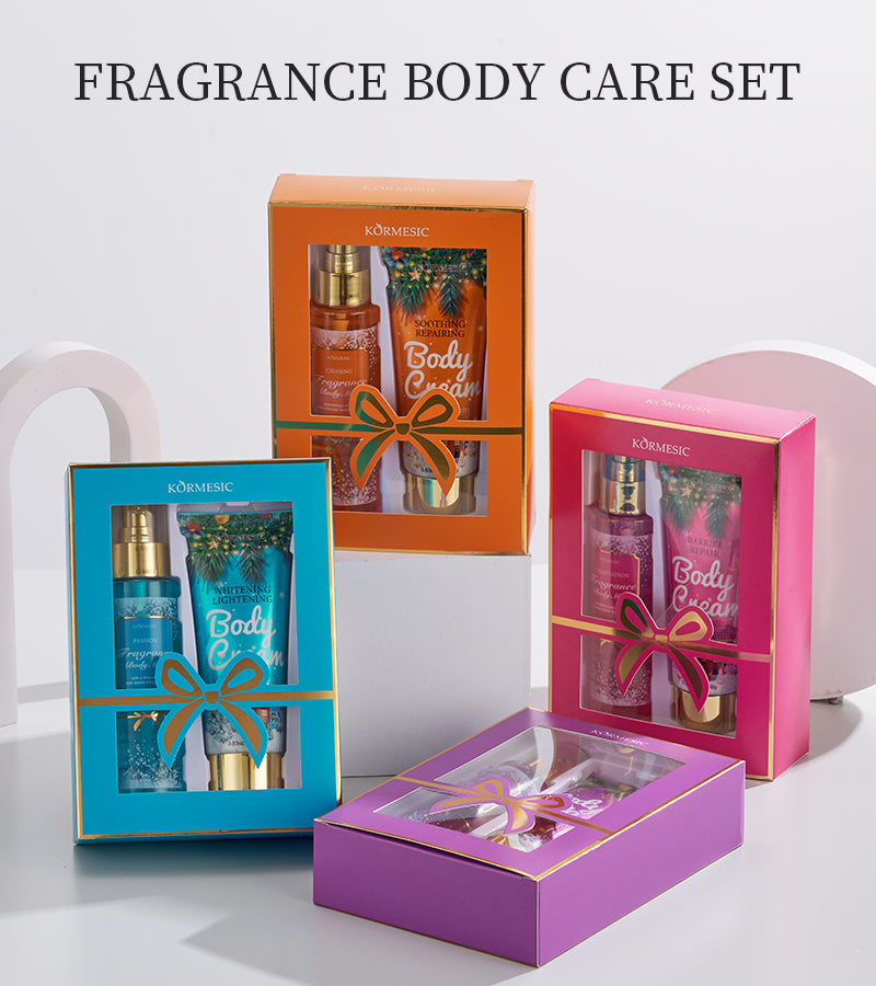 Elevate Your Skincare Routine with KORMESIC’s Romantic Fragrance Body Care Set