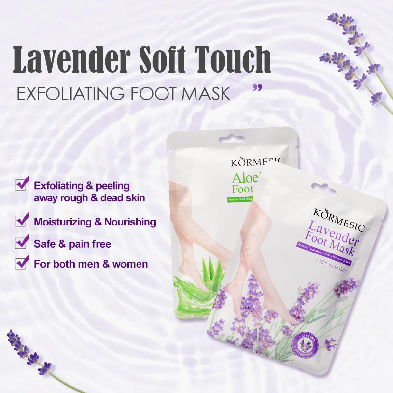 🌱✨ Say Goodbye to Rough Feet with KORMESIC! ✨💜