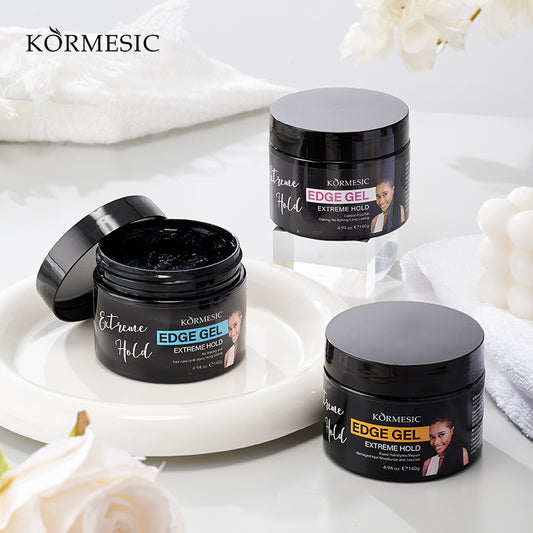 🌟 Elevate Your Hairstyling Game with KORMESIC Edge Gel! 🌟