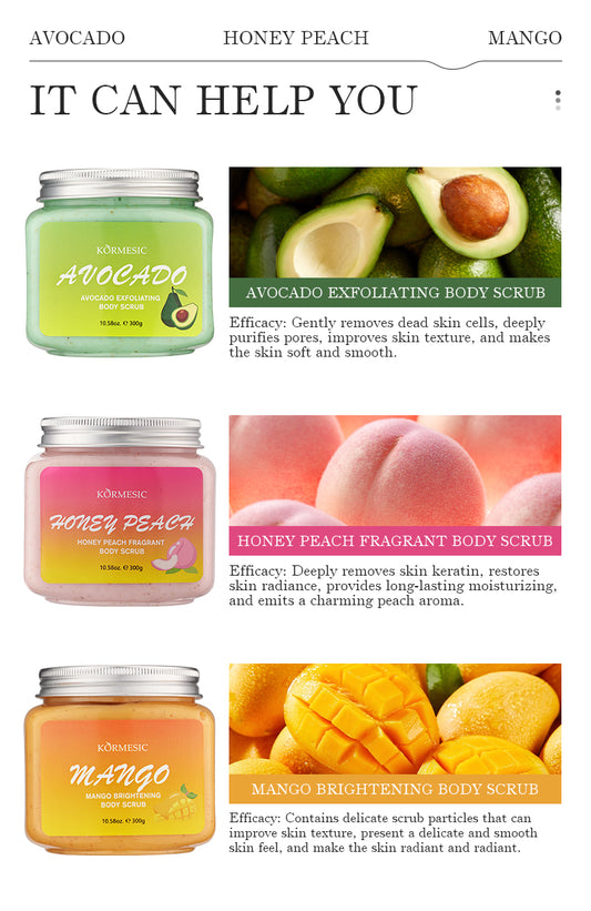 🌟 Get Ready to Glow with Kormesic Body Scrubs! 🌟