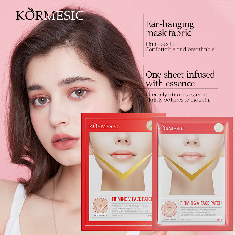 KORMESIC Hydrogel Firming V-Face Patch | Premium Cosmetic OEM/ODM Manufacturer