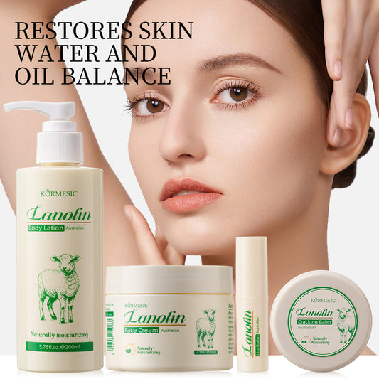 KORMESIC Unlock the Secret to Soft, Hydrated Skin with Australian Lanolin