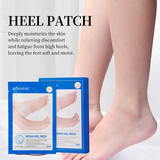 KORMESIC Hydrogel Repair Heel Patch – Intensive Moisturizing for Dry, Cracked Heels | Cosmetic Manufacturer OEM/ODM Services