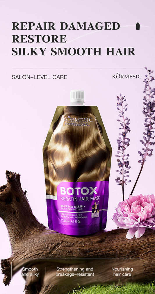 Revitalize Your Hair Care Line with KORMESIC Botox Keratin Hair Mask | Cosmetic OEM/ODM