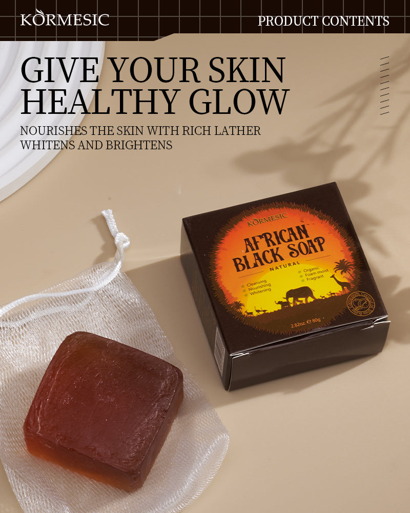 Create Custom African Black Soap | Trusted Cosmetic Manufacturer & OEM/ODM Services