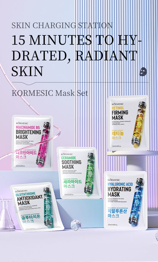 KORMESIC | Functional Sheet Mask Set | OEM/ODM Cosmetic Manufacturer | BPOM