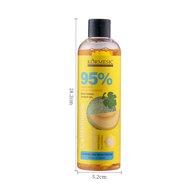 KORMESIC Watermelon Moisturizing Shower Gel Cantaloupe Brightening Shower Gel