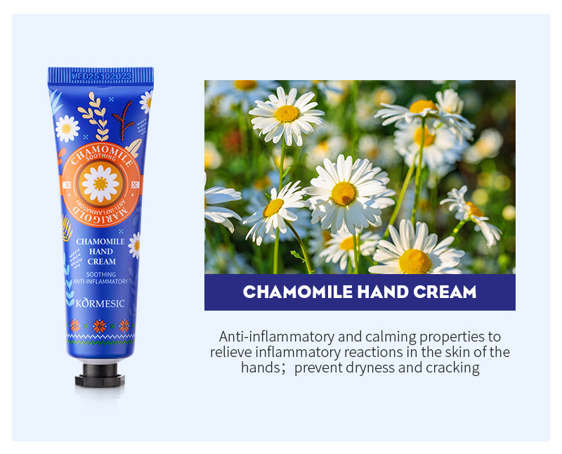 KORMESIC NATURAL SCENT WHITENING REPAIR HAND CREAM SET