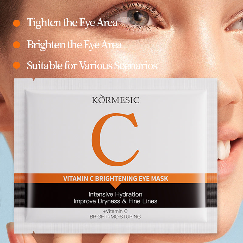 KORMESIC Vitamin C Brightening Eye Mask | OEM/ODM Cosmetic Manufacturer