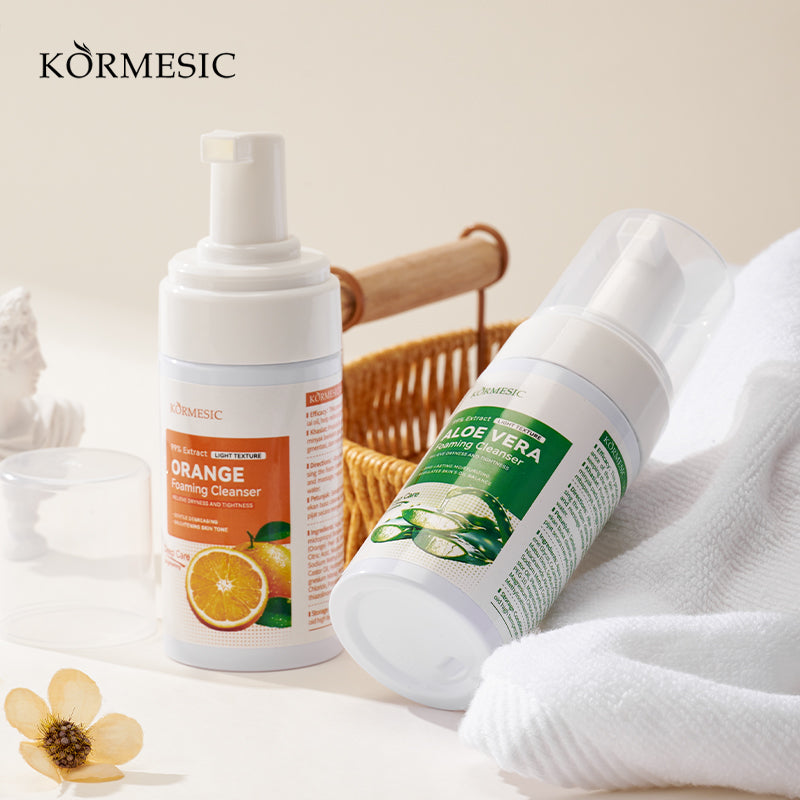 KORMESIC Foaming Cleansers: Clear and Beautiful Skin