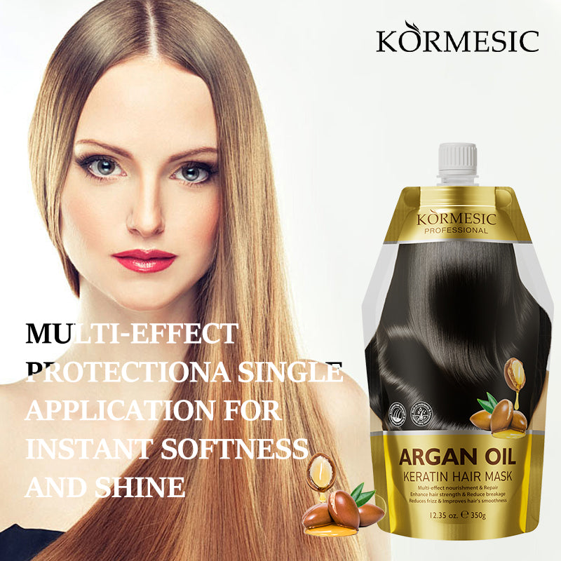 Argan Oil Keratin Multi-Repair Hair Mask - Premium Hair Treatment | OEM/ODM Cosmetic Manufacturer