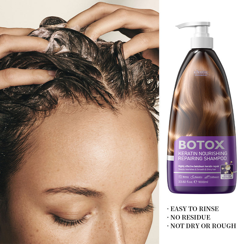 KORMESIC Botox Keratin Nourishing & Repairing Shampoo - OEM/ODM Cosmetic Manufacturing