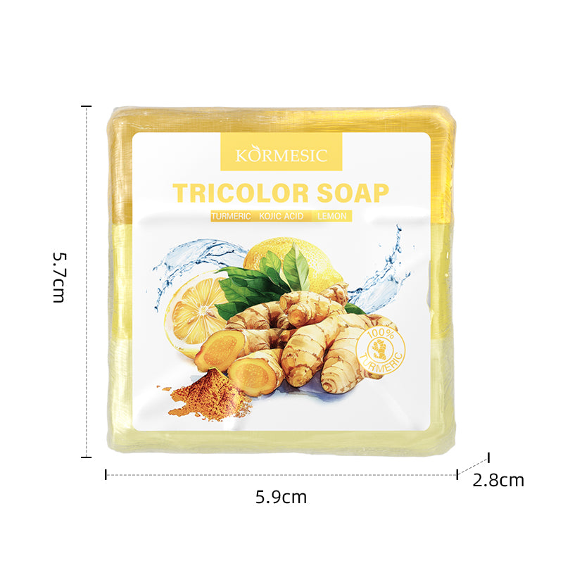 KORMESIC Tricolor Soap | Cosmetic Manufacturer & OEM/ODM Solutions