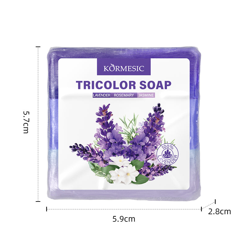 KORMESIC Tricolor Soap | Cosmetic Manufacturer & OEM/ODM Solutions