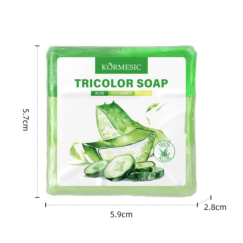 KORMESIC Tricolor Soap | Cosmetic Manufacturer & OEM/ODM Solutions