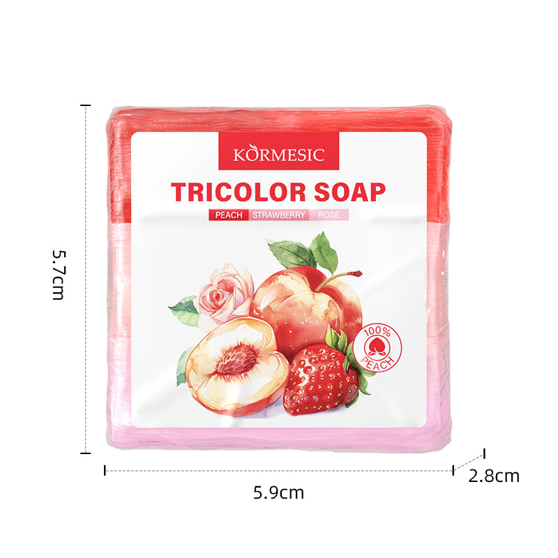 KORMESIC Tricolor Soap | Cosmetic Manufacturer & OEM/ODM Solutions