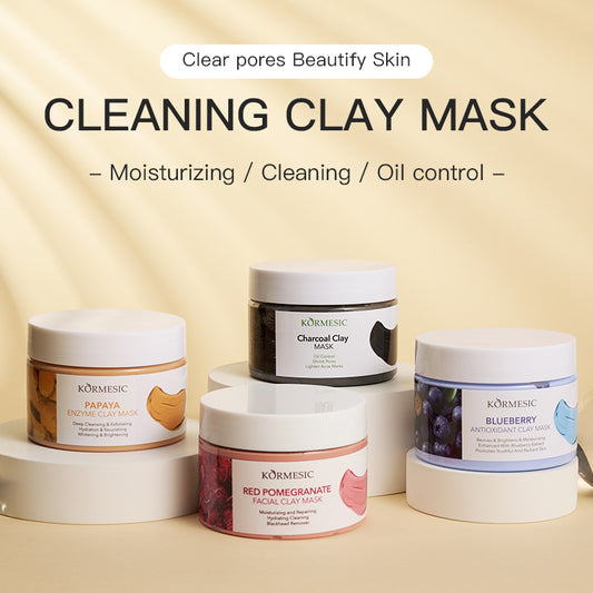 KORMESIC Cleaning Clay Mask: Clear Pores, Beautify Skin!