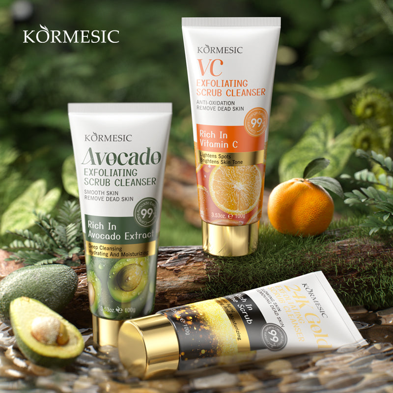 KORMESIC Exfoliating Scrub Cleanser Collection