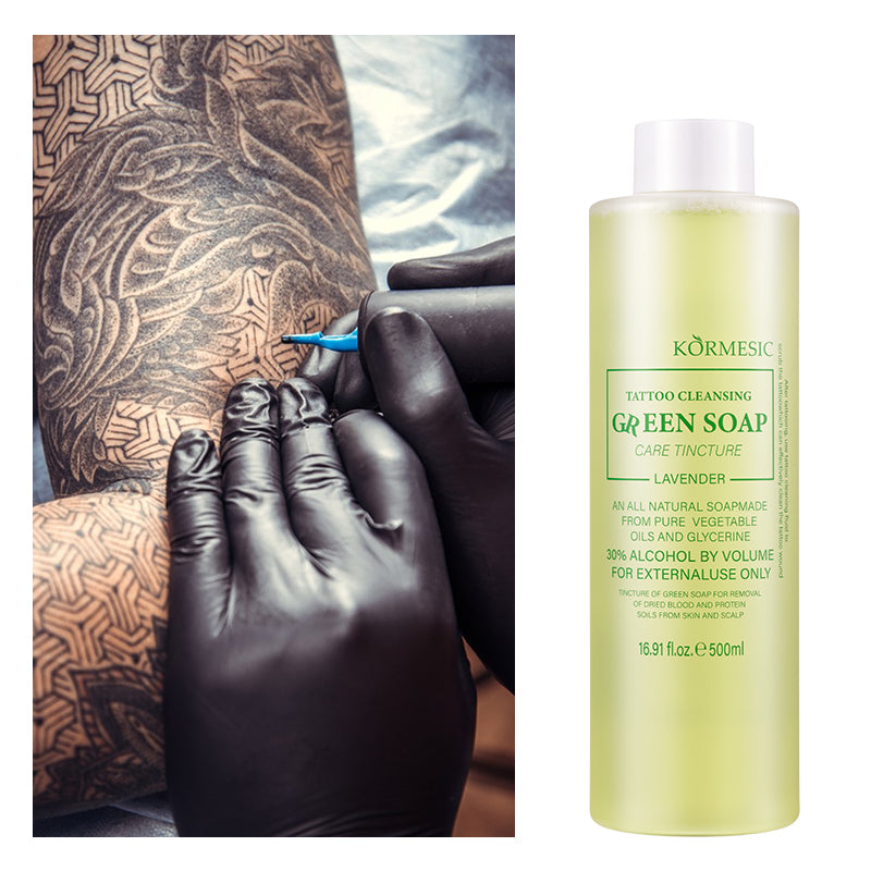 KORMESIC Tattoo Cleansing Green Soap