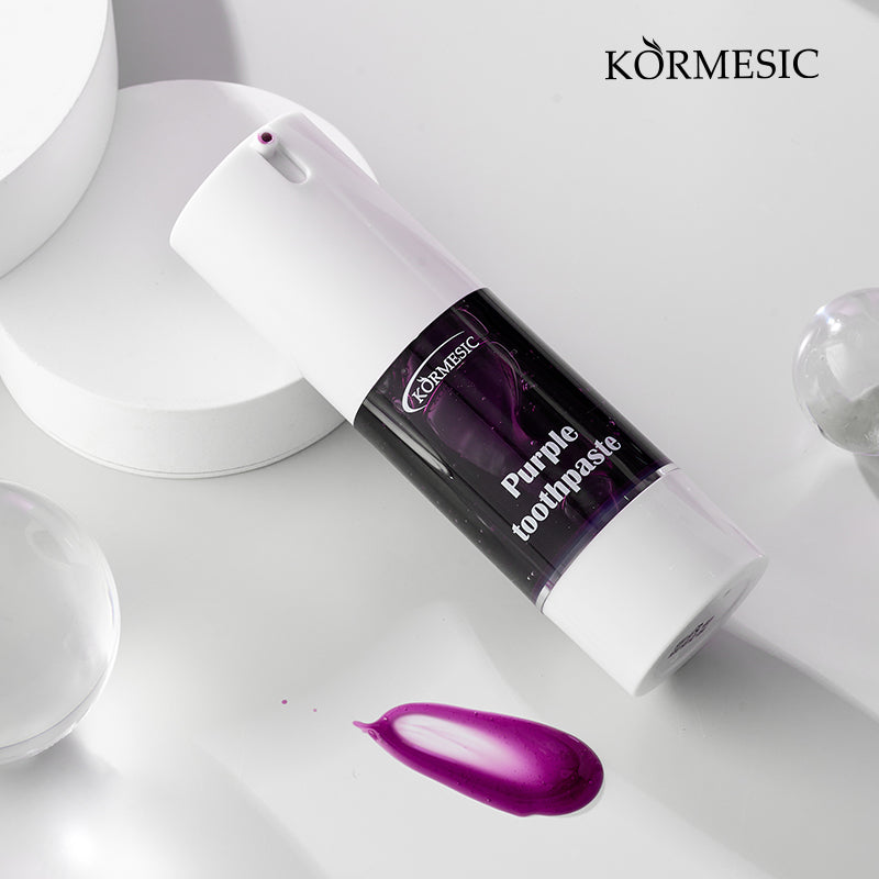 KORMESIC Purple Toothpaste: Redefining Tooth Whitening