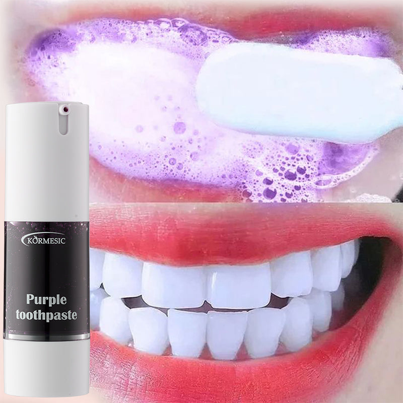 KORMESIC Purple Toothpaste: Redefining Tooth Whitening