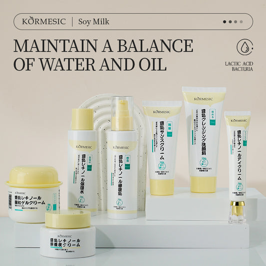 KORMESIC Soy Milk Series | Premium Cosmetic Manufacturer for OEM/ODM Skincare Solutions