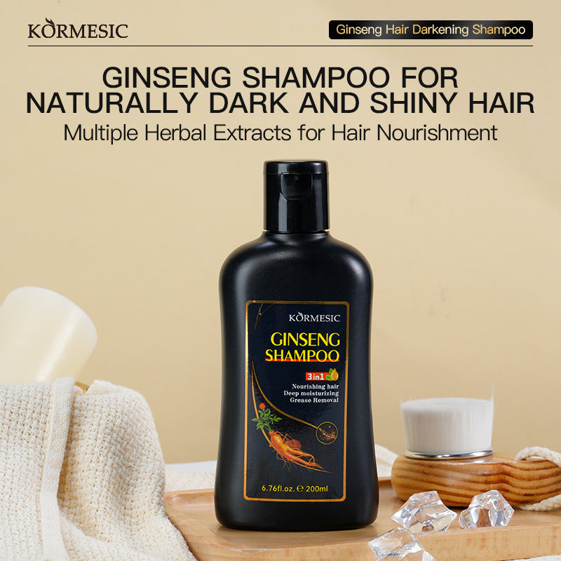 Ginseng Hair Darkening Shampoo – OEM/ODM Cosmetic Manufacturer for Hair Care Solutions