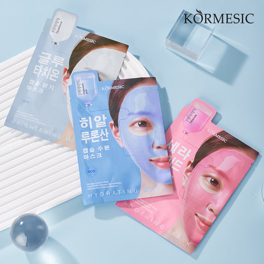 KORMESIC Soothing + Hydrating Masks - Premier Cosmetic Manufacturer & OEM/ODM Solutions