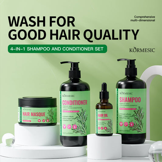 KORMESIC 4-IN-1 Shampoo and Conditioner Set