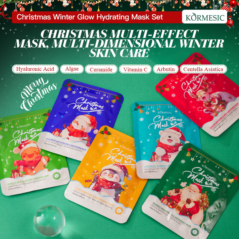 Transform Your Skincare Line with KORMESIC Winter Brightening Mask Set | Cosmetic OEM/ODM