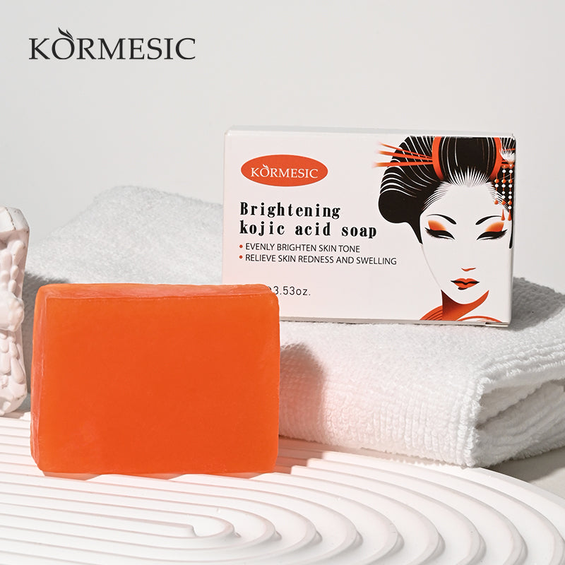 KORMESIC Brightening Kojic Acid Soap | Cosmetic OEM/ODM Manufacturer