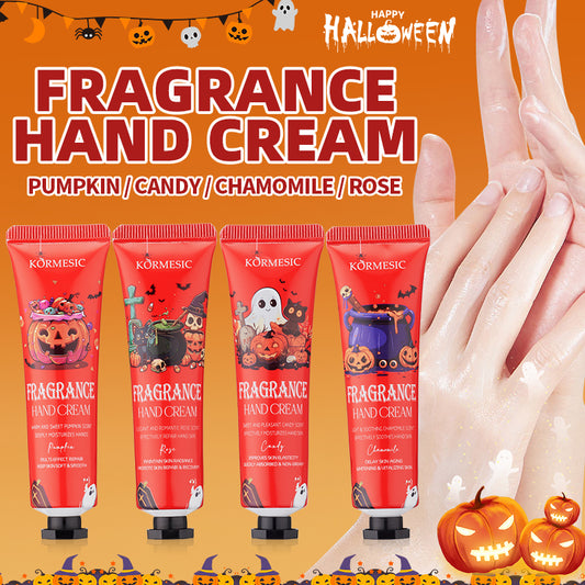 KORMESIC FRAGRANT HANDCAREWITH LONG-LASTINGMOISTURE AND SCENT PUMPKIN/CANDY/CHAMOMILE/ROSE