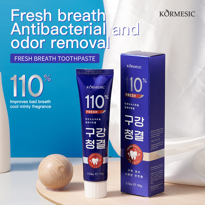 KORMESIC Fresh Breath Toothpaste - Elevate Oral Hygiene with  Lasting Freshness