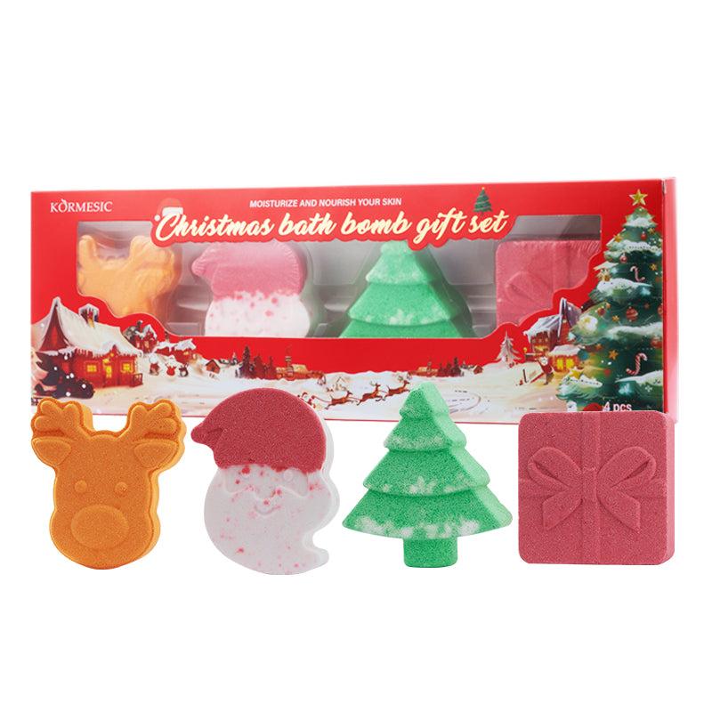 KORMESIC Christmas Bath Bomb Gift Set - OEM/ODM Cosmetics Manufacturer