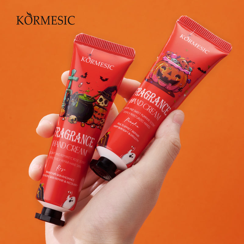 KORMESIC FRAGRANT HANDCAREWITH LONG-LASTINGMOISTURE AND SCENT PUMPKIN/CANDY/CHAMOMILE/ROSE