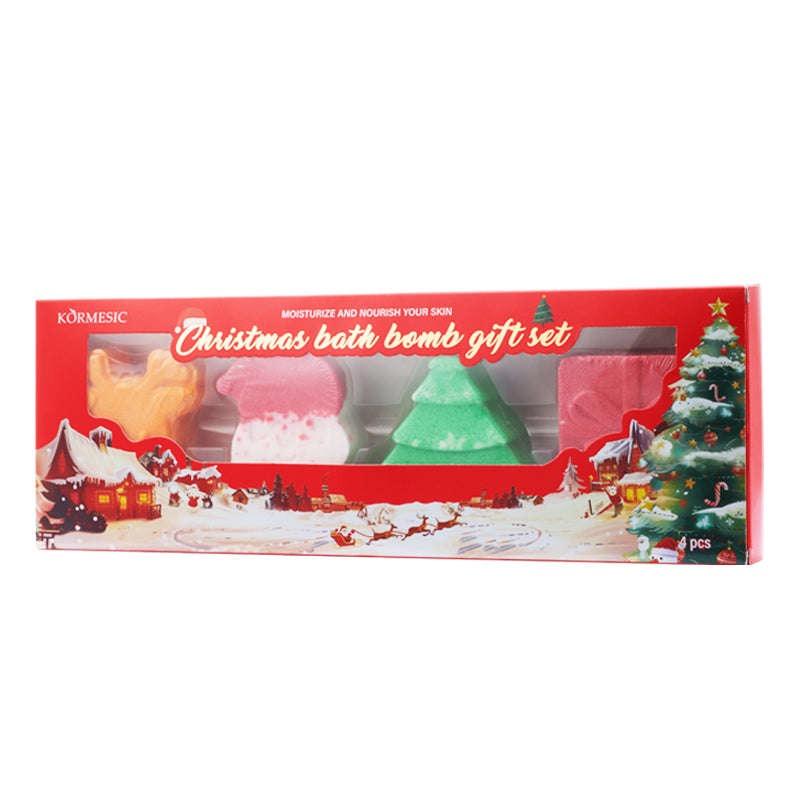 KORMESIC Christmas Bath Bomb Gift Set - OEM/ODM Cosmetics Manufacturer