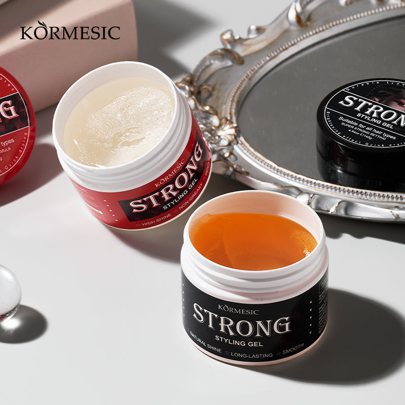 KORMESIC Strong Styling Gel - Expert Cosmetic Manufacturer Offering Cutting-Edge OEM/ODM Hair Solutions