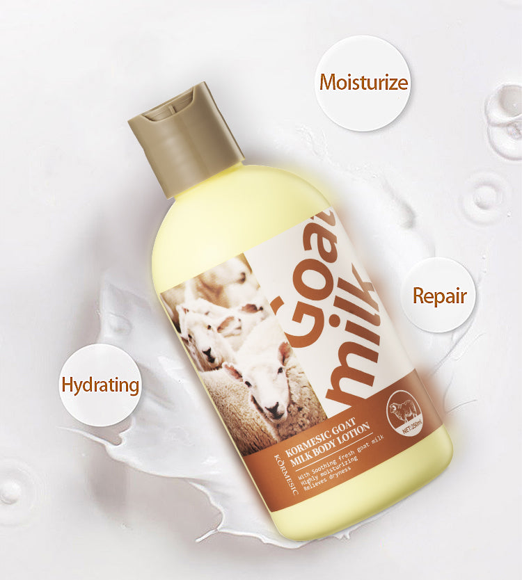 KORMESIC Goat Milk Body Lotion Elevate Your Skincare Line with KORMESIC Goat Milk Body Lotion!