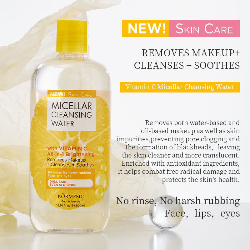 KORMESIC  Vitamin C Micellar Cleansing Water  All-in-lMicellar Cleansing Water