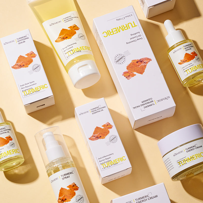 KORMESIC Turmeric Skin Care Set: Unlock Your Skin's Natural Radiance