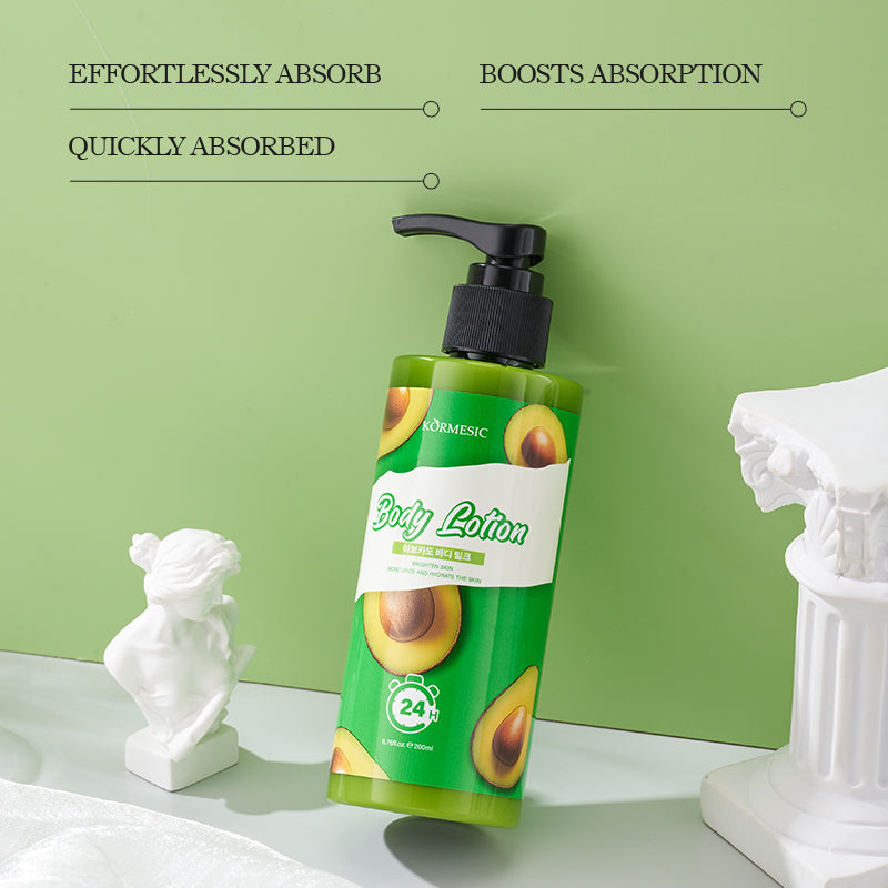 KORMESIC Avocado Whitening Body Lotion - Cosmetic Manufacturer | OEM/ODM Skincare Solutions