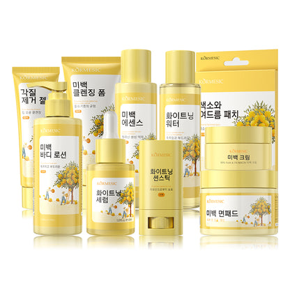 Discover Radiant Skin with Kormesic's 90% Yuzu & 5% Niacinamide Whitening Range!