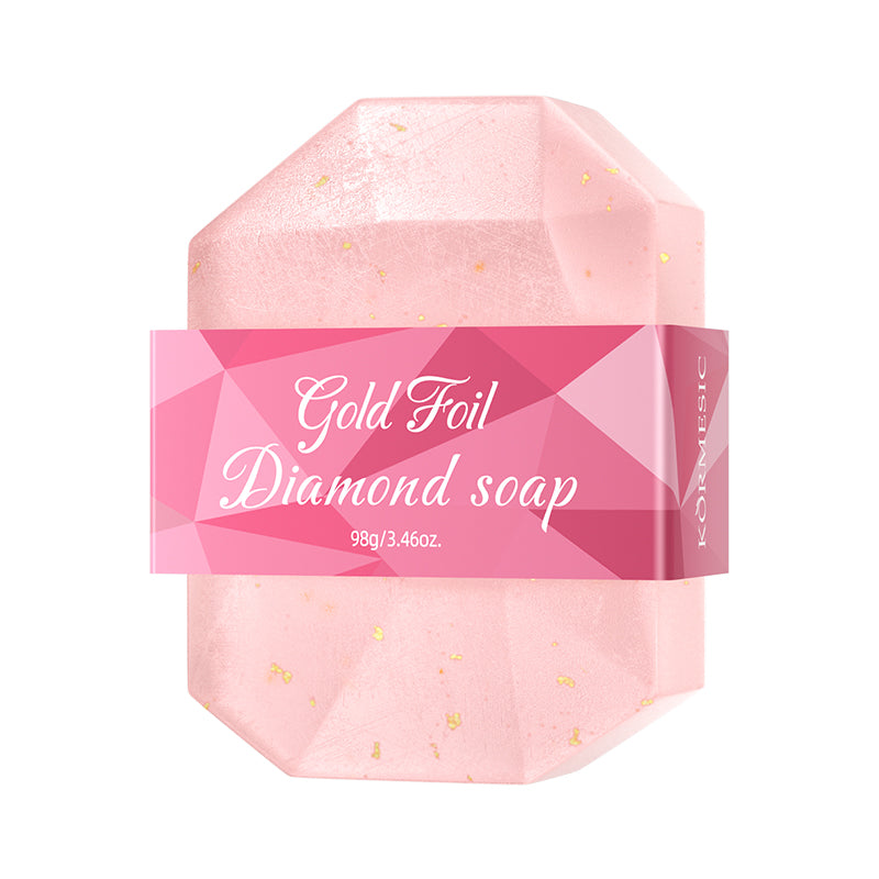 Luxury Cosmetic Manufacturer | OEM/ODM Skincare | Gold Foil Diamond Soap