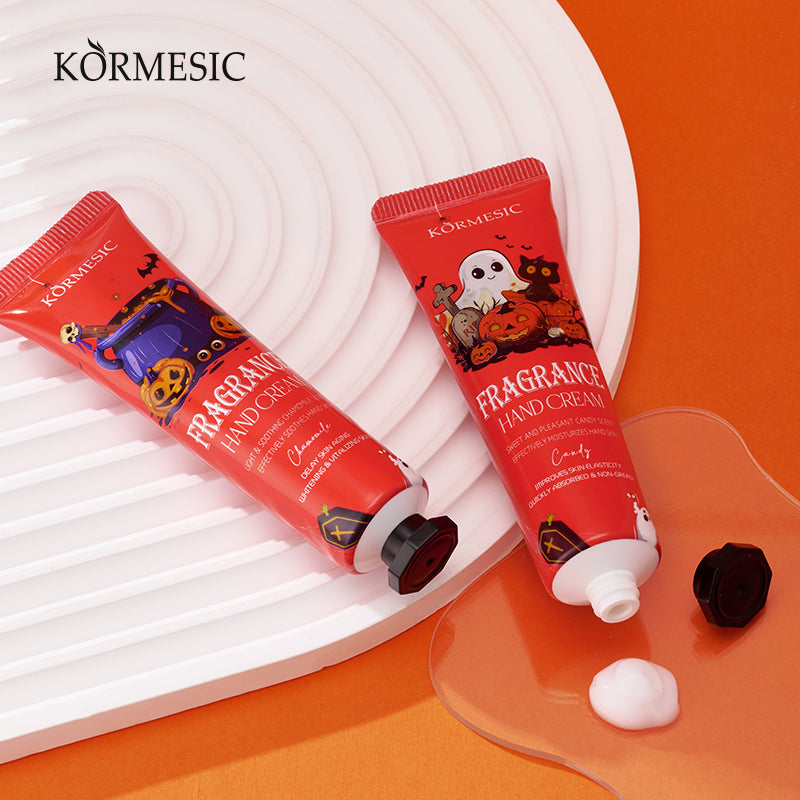 KORMESIC FRAGRANT HANDCAREWITH LONG-LASTINGMOISTURE AND SCENT PUMPKIN/CANDY/CHAMOMILE/ROSE