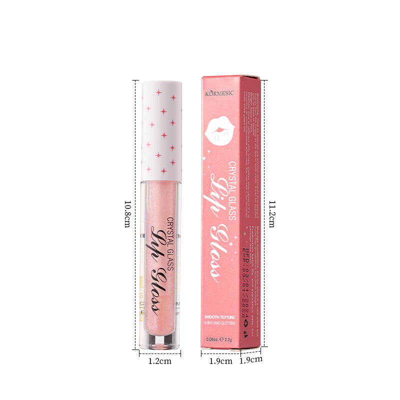 KORMESIC Crystal Glass Lip Gloss Collection