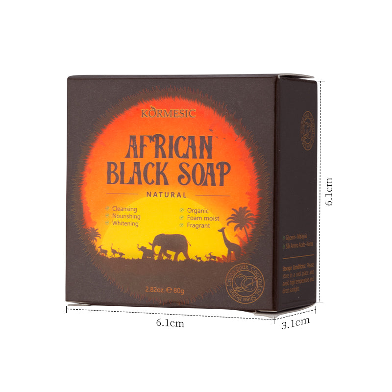 African Black Soap by KORMESIC | Cosmetic Manufacturer & OEM/ODM Services