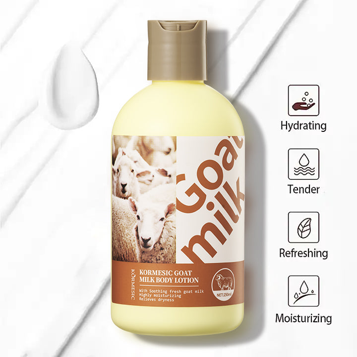 KORMESIC Goat Milk Body Lotion Elevate Your Skincare Line with KORMESIC Goat Milk Body Lotion!