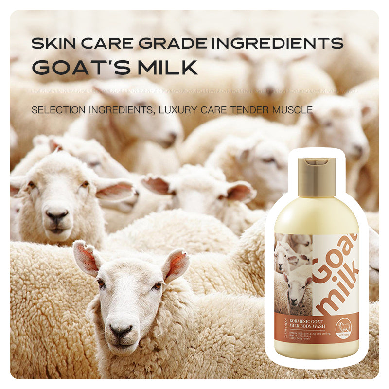 KORMESIC Goat’s Milk Body Care Say Goodbye to Dry, Dull Skin!