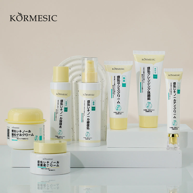 KORMESIC Soy Milk Series | Premium Cosmetic Manufacturer for OEM/ODM Skincare Solutions